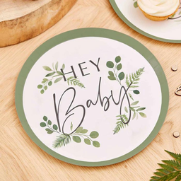 [BAB07] 'Hey Baby’ plates (8pcs)